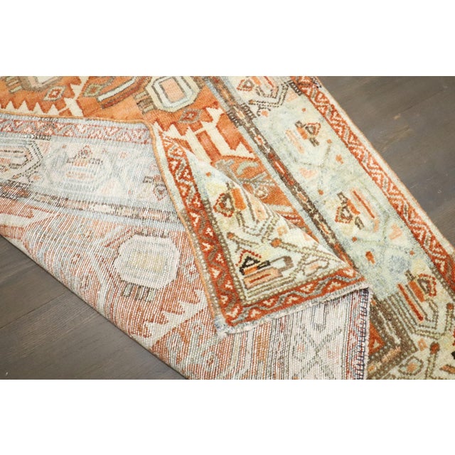 An early 20th-century Persian Malayer Throw Rug