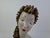 Art Deco Ceramic Bust of a Woman with Gilded Curled Hair, Czechoslovakia, 1930s For Sale - Image 3 of 18