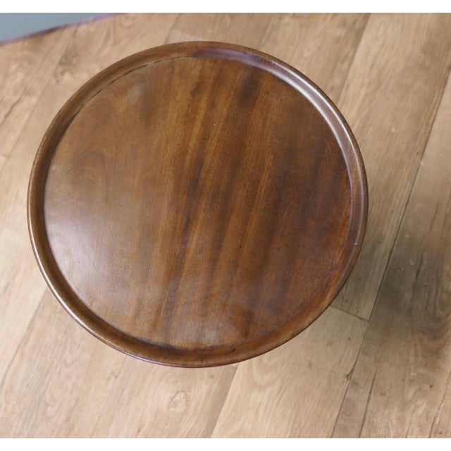 Small Victorian Wine Table with Three Footed Base For Sale - Image 6 of 7