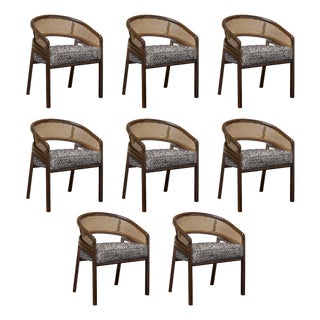 Spencer Dining Chairs by Wood Tailors Club, Set of 8 For Sale