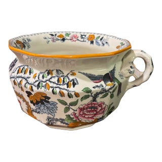 Antique Mason Ironstone Chamber Pot For Sale