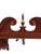 1990s Thomasville Collectors Cherry Wall Dresser Mirror Chippendale Broken Arch Top For Sale - Image 5 of 7