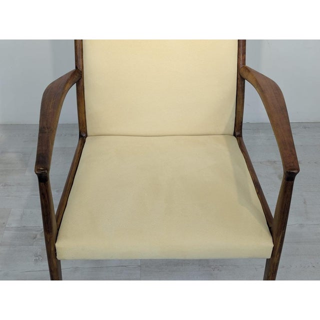 1960s Mid-Century Modern Style Danish Armchair in Wood, 1960s For Sale - Image 5 of 18