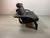 Wood Kroken 2-Seater Sofa in Black Leather by Åke Fribytter for Nelo Möbel, Sweden, 1970s For Sale - Image 7 of 15