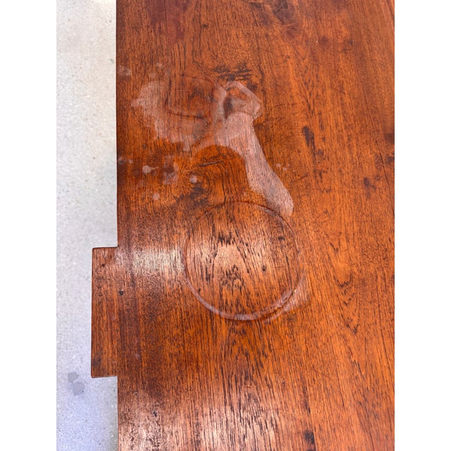 Vintage Mexican Carved Oak Credenza / Sideboard Buffet, 1980s For Sale - Image 18 of 18