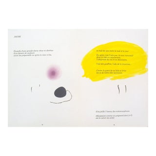 Joan Miro Derriere Le Miroir, No. 193-194, Pg 24,25, 1971 For Sale