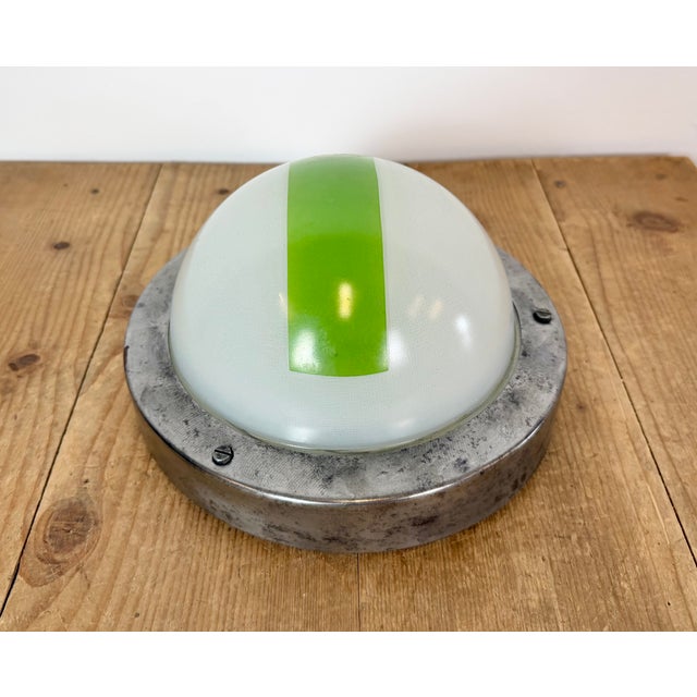 Silver Vintage Emergency Wall Light from Elektrosvit, 1970s For Sale - Image 8 of 14