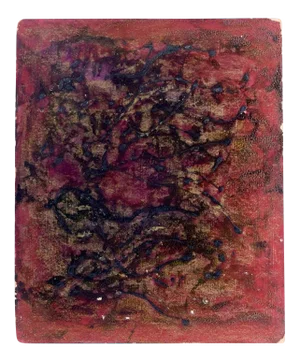 Sign - Mixed Media on Carboard Panel by Esy Beluzzi - 1960s 1960s-1970s