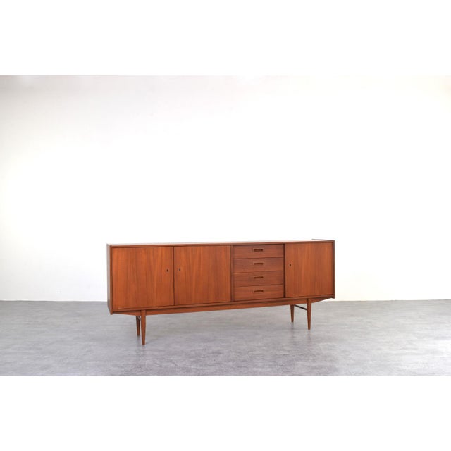 Mid-Century Modern Mid-Century Modern Danish Teak Sideboard, 1960s For Sale - Image 3 of 15