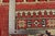 Kazak Rug 8'4'' X 11'3'' Red Wool Tribal Hand-Knotted Oriental Carpet For Sale - Image 12 of 12