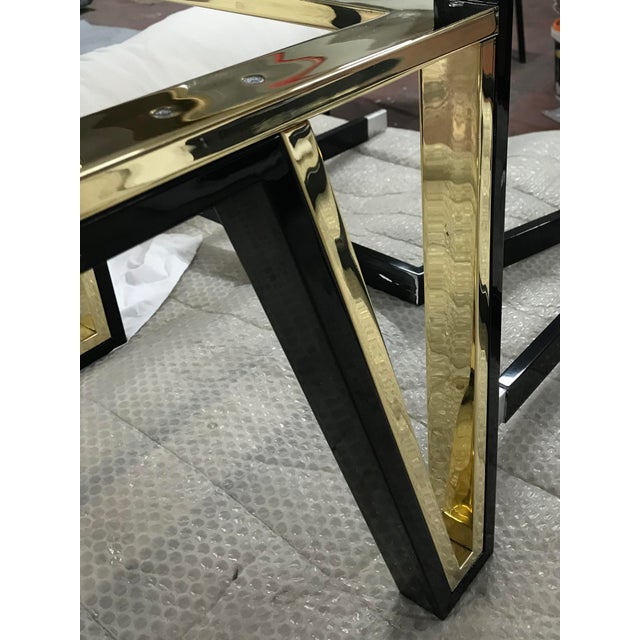 Bizimyer Furniture, "Stella" Chair With Bronze and Exclusive Woven Leather, Tailor Made, Istanbul For Sale - Image 18 of 18