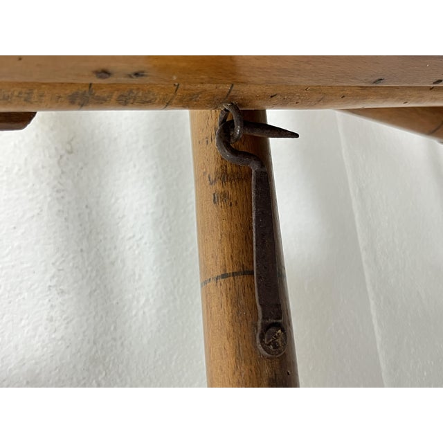 Tan Mid-Century Italian Childrens Rocking Chair, 1930s For Sale - Image 8 of 9