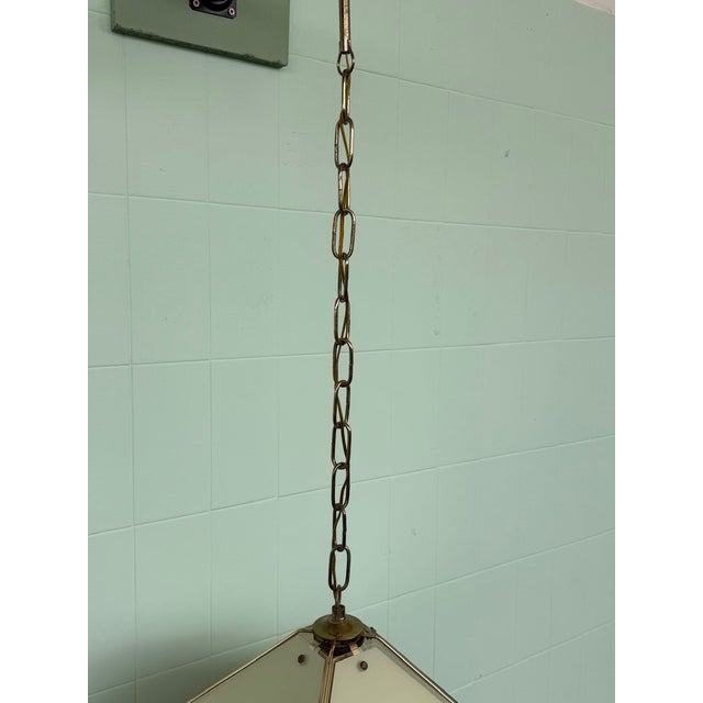 Italian Hollywood Regency Style Pendant, 1980s For Sale - Image 10 of 18