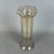 Double Artistic Glass Vase in Amber with Gold Leaf Crackle from Velab Artigiani del Vetro, 1970s For Sale - Image 4 of 11
