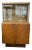 1930s Gilbert Rohde for Herman Miller Formal Dining Group Display Cabinet For Sale