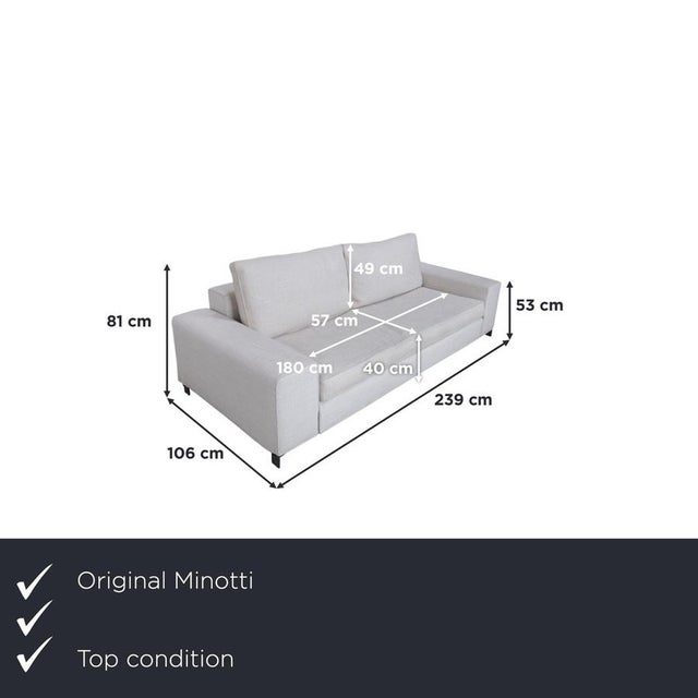 Here you'll find a true centerpiece for your living room, distinguished by its clean and modern lines. The Minotti...