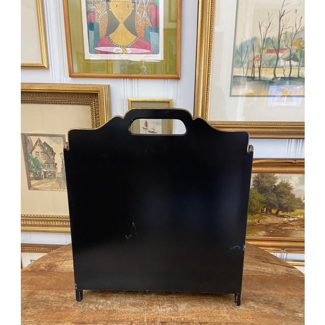 Late 20th Century Vintage Late Twentieth Century Scully & Scully Black ...