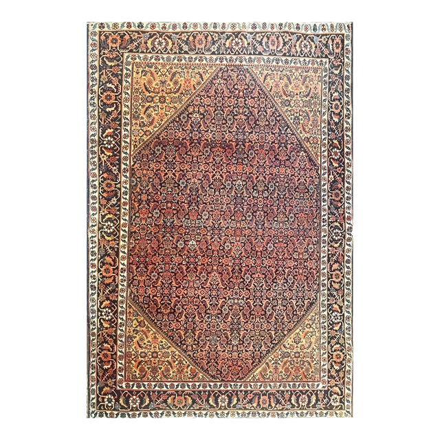 Antique Persian Feraghan Rug For Sale