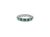 Green 2.80 Ct Natural Emerald & Diamond Eternity Band, Size 6.5 For Sale - Image 8 of 8