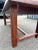 Wood Vintage Brutalist Table, 1960s For Sale - Image 7 of 10