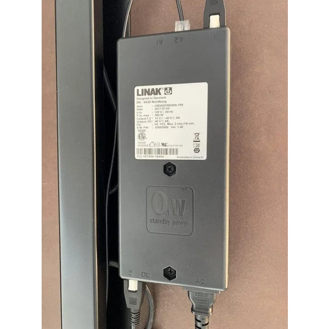 Height Adjustable Industrial Desk Made in Los Angeles For Sale - Image 10 of 13