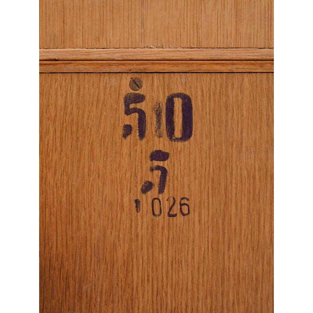 1960s Vintage Oak Bookcase, 1960s For Sale - Image 5 of 10