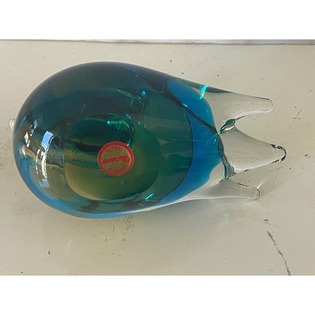 1960s 1960s Murano Glass Multicolor Duck Figurine For Sale - Image 5 of 5