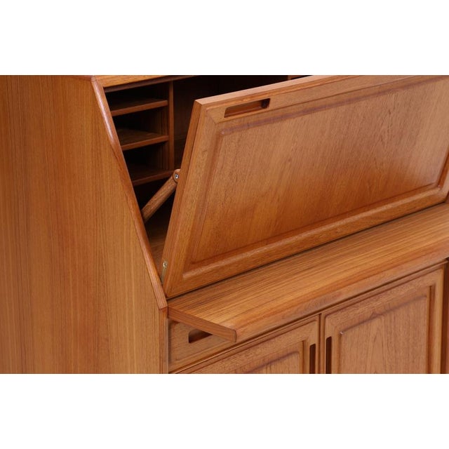 Danish Teak Secretary from Dyrlund For Sale - Image 10 of 17