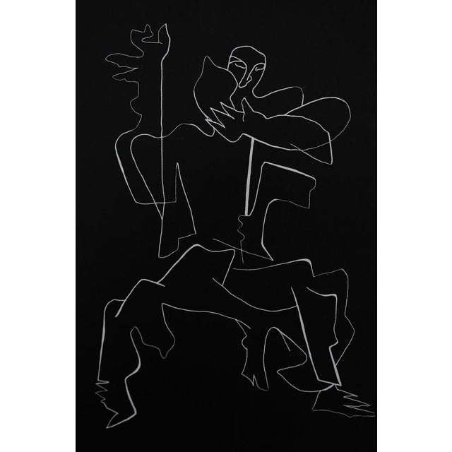 Modern Ossip Zadkine, 7 calligrammes 10 eaux fortes, Lithograph For Sale - Image 3 of 5