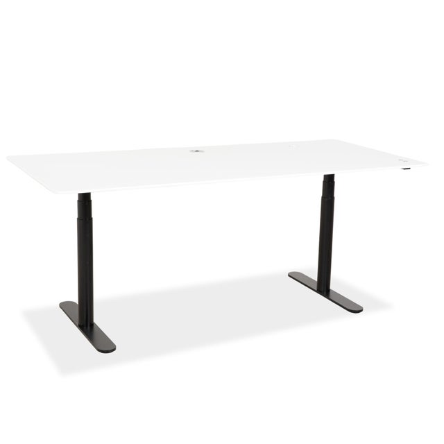 Hilow Desk in White Wood from Montana For Sale - Image 15 of 15