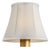 Visual Comfort Signature 5" Champagne Silk Bell Empire Shade For Sale