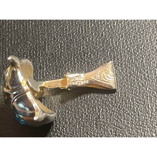 Art Deco 1940s Art Deco Coro Designer Adolph Katz Iconic Hoot Owl Earrings Closure, Pair For Sale - Image 3 of 7
