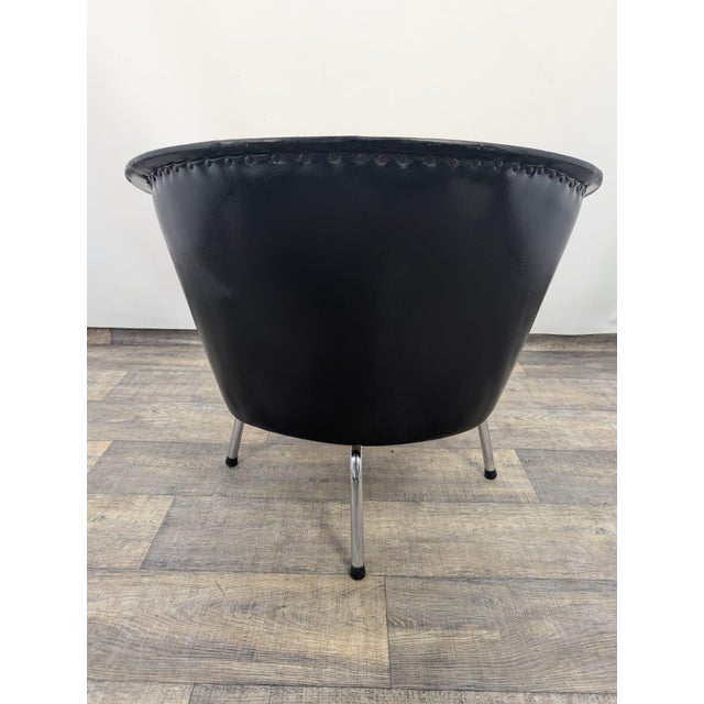Vintage Club Swivel Cocktail Chair, 1960s For Sale - Image 9 of 13