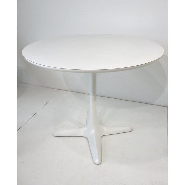 Mid Century Tulip Table and Chairs Set by Burke in the Style of Saarinen For Sale - Image 12 of 16