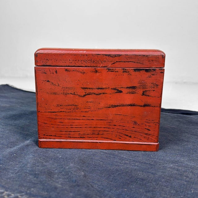 Vintage Japanese Writing Box, 1950s For Sale - Image 9 of 12