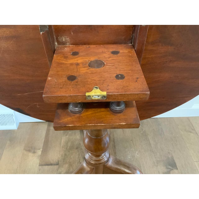 18th Century Chippendale Birdcage Tilt Top Table For Sale In Buffalo - Image 6 of 15