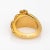 Mid 20th Century Panther Snake Nest Ring Vintage 18k Yellow Gold Heavy 37 Grammes Men''s Jewellery size 11 For Sale - Image 5 of 7