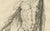 Anatomical Male Figure Study with Raised Arm, 1745, Paper For Sale - Image 4 of 10