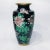 Late 19th Century Antique Late 19th Century Cloisonne Vase Depicting Mums Flowers and Butterflies on Black For Sale - Image 5 of 5
