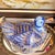 Metal Vintage Italian Blue & Gold Duck Tureen by Meiselman Imports For Sale - Image 7 of 8