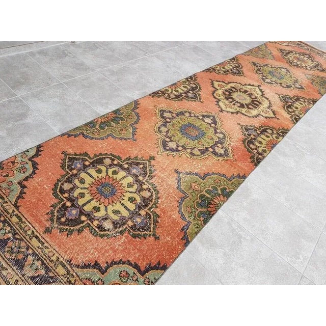 This is a vintage Turkish handwoven Anatolian OUSHAK rug. We collect Vintage rugs from Anatolia, which is the eastern part