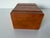 Vintage Brown Leather Decorative Box With Geometric Strap Detail For Sale - Image 10 of 12