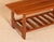 Mid-Century Modern Mahogany Coffee Table with Magazine Rack, 1960s For Sale - Image 3 of 7