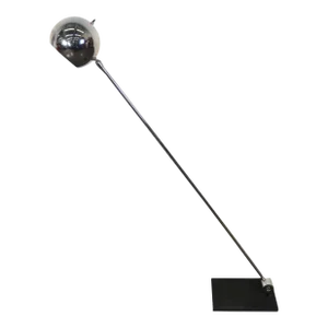 Mid 20th Century Robert Sonneman Adjustable Floor Lamp in Chrome