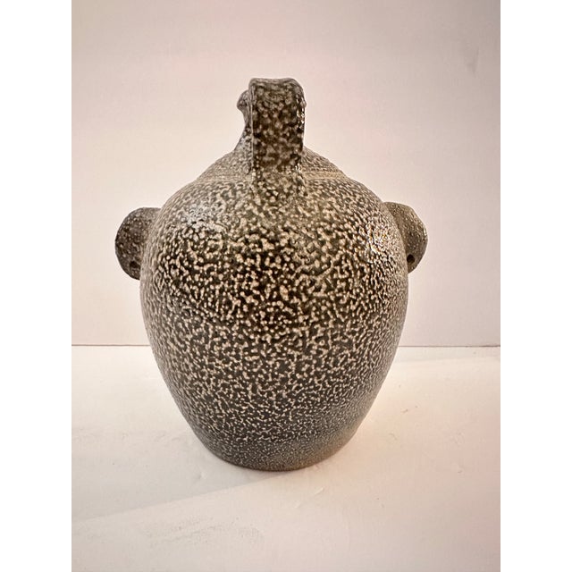 1980s Face Jug by Db Garner Turn & Burn Pottery For Sale - Image 10 of 12