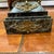 1990s Antique Reproduction Marble Pedestal With Bronze Work. For Sale - Image 9 of 10