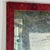Early 19th Century Early 19th Century Primitive Distressed Mirror in Wood Frame With Unique Pattern For Sale - Image 5 of 5