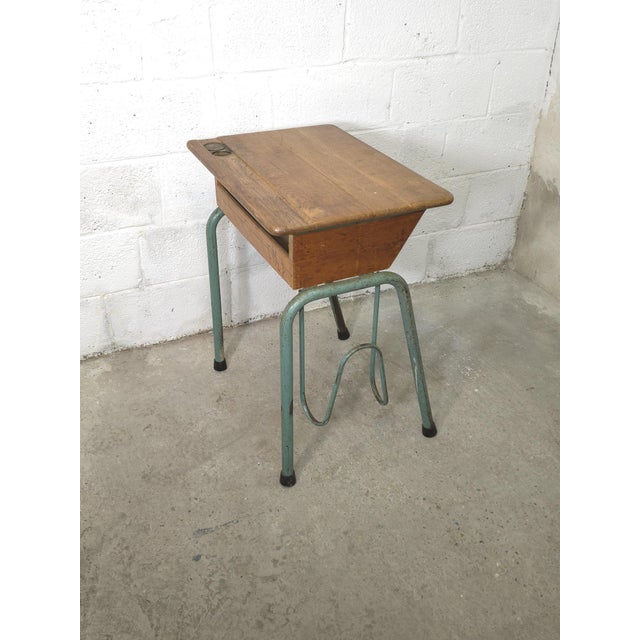 Delagrave Paris School Desk, 1960s For Sale - Image 10 of 13