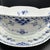 Royal Copenhagan Vintage Mid-Century Modern Royal Copenhagen Blue Fluted Half Lace Gravy Boat With Under Plate For Sale - Image 4 of 4