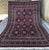 Textile Red Afghan Ersari Hand-Knotted Wool Rug - 6'7" X 9'8" For Sale - Image 7 of 13